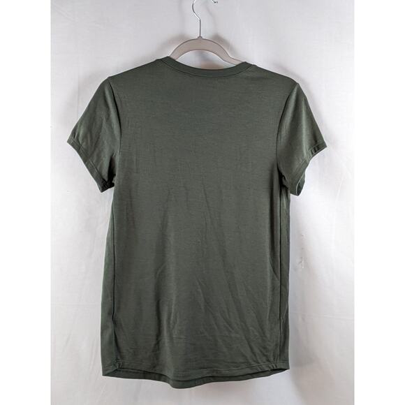 Ingrid & Isabel Maternity TShirt I've Got You Babe Olive Green XS Casual Tee Top - Picture 7 of 7
